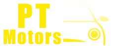 P T Motors logo